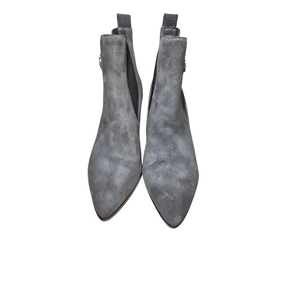 Michael Kors Ella Suede Chelsea Boot Olive Pull On Excellent 6 M - Picture 2 of 7